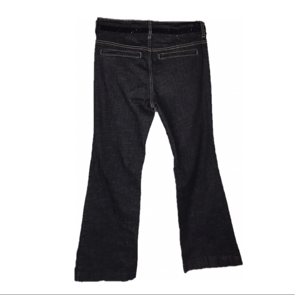 WHBM Hipster Trouser Black Crosshatch Jean - Picture 4 of 8